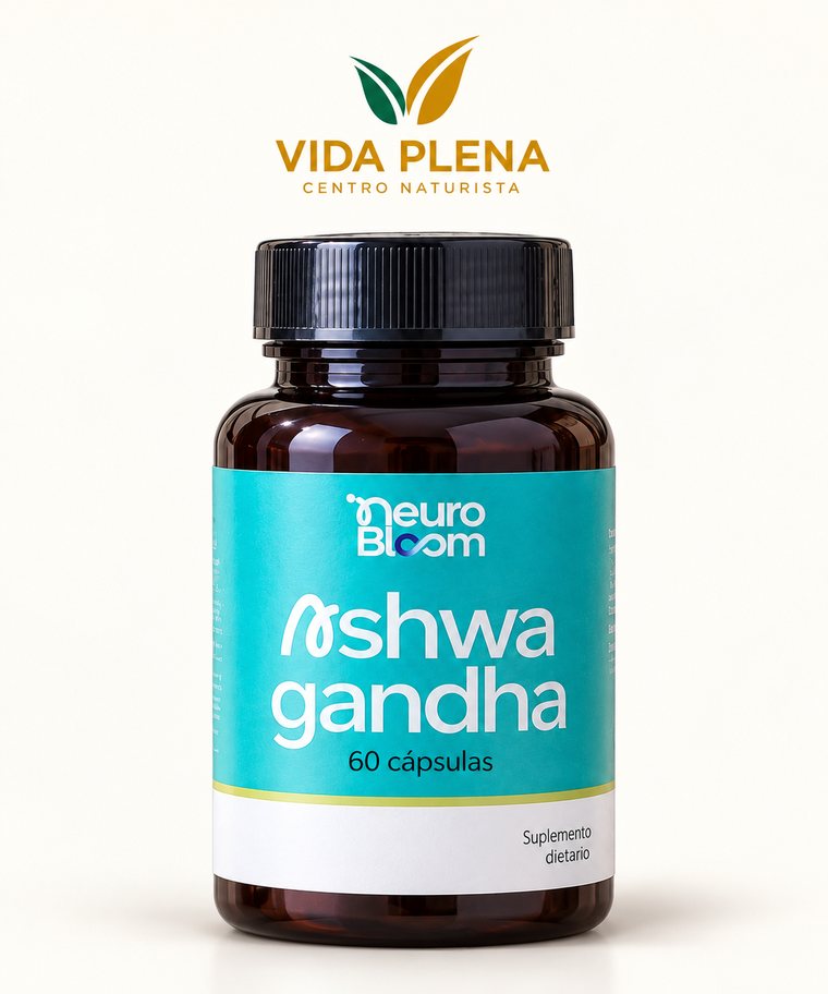 Ashwagandha x 60 capsulas - Neuro Bloom · Mente & Sistema Nervioso · Vida Plena Tuluá
