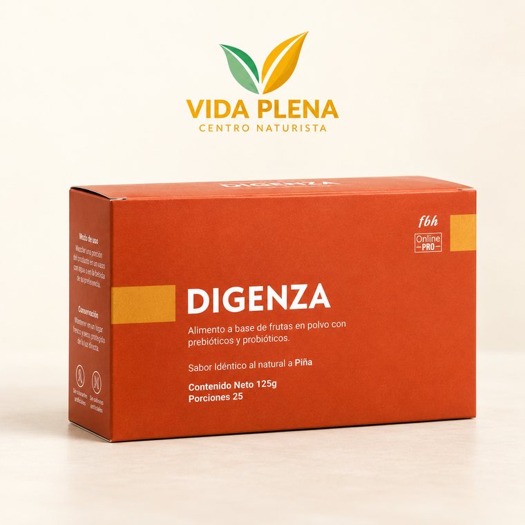 Digenza Probioticos 25 sobres Online Medical · Equilibrio Digestivo · Vida Plena Tuluá