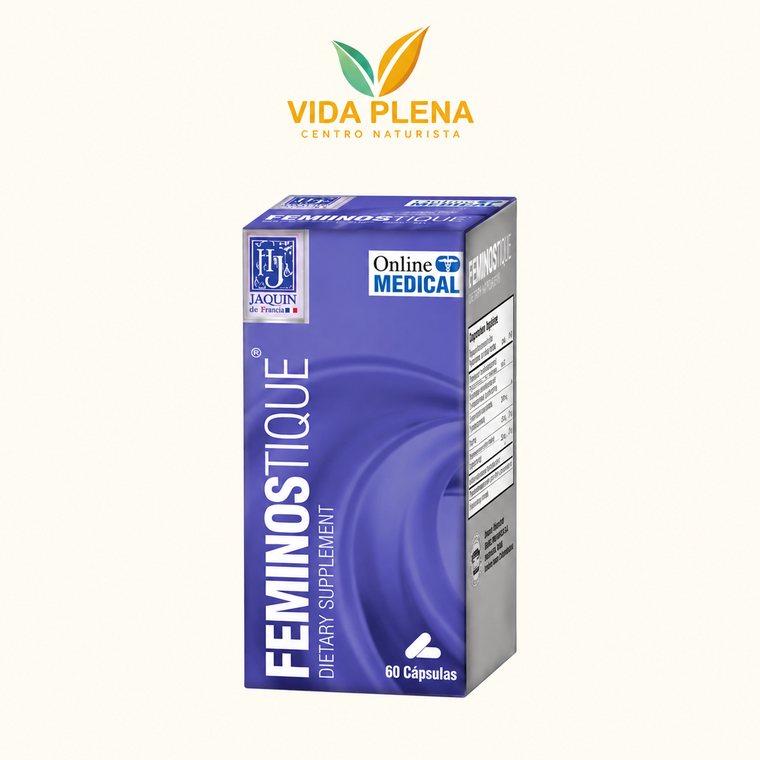 Feminostique x 50 capsulas Online Medical · Equilibrio Hormonal · Vida Plena Tuluá