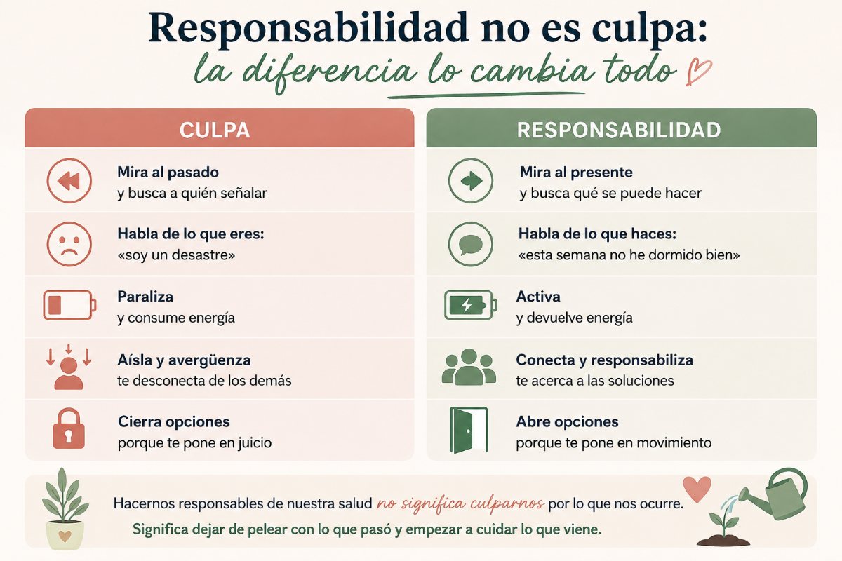 Responsabilidad no es culpa: la diferencia lo cambia todo